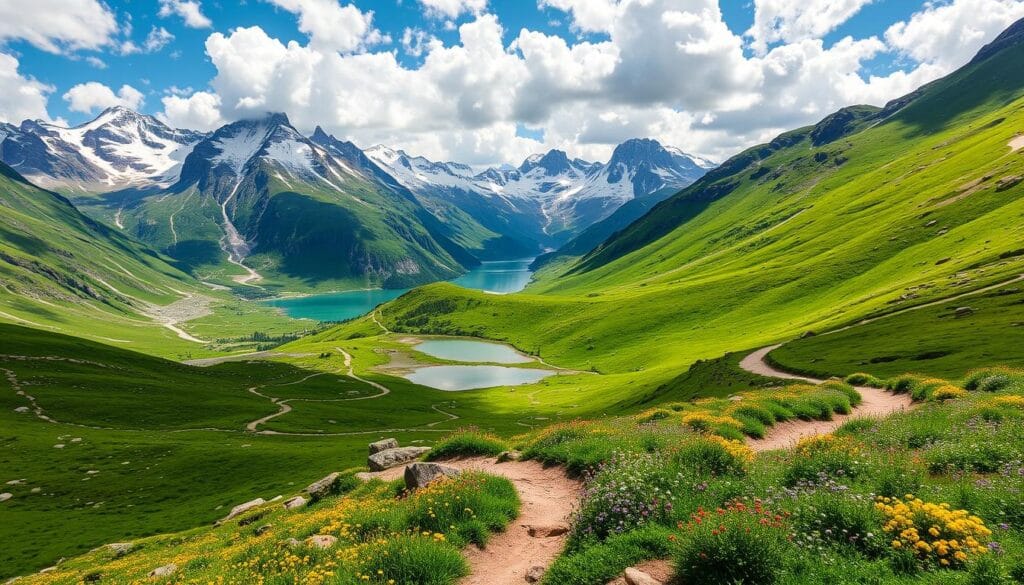 Trekking Through the Serene Valleys of Switzerland
